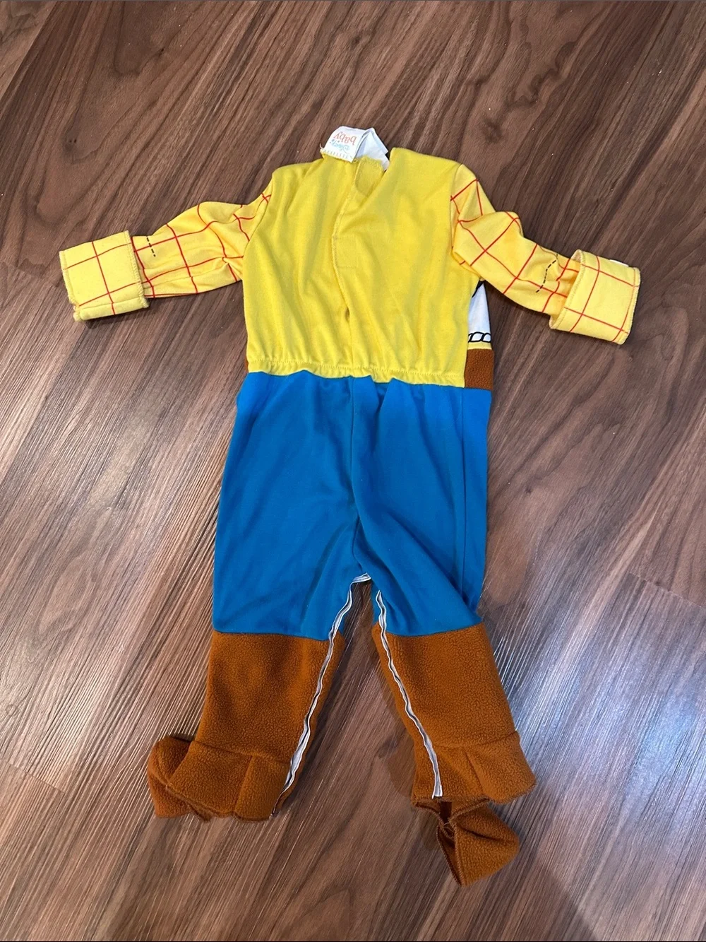 Disney Baby Woody Sheriff Kids Costume - Yellow & Blue sherriff onesie costume
